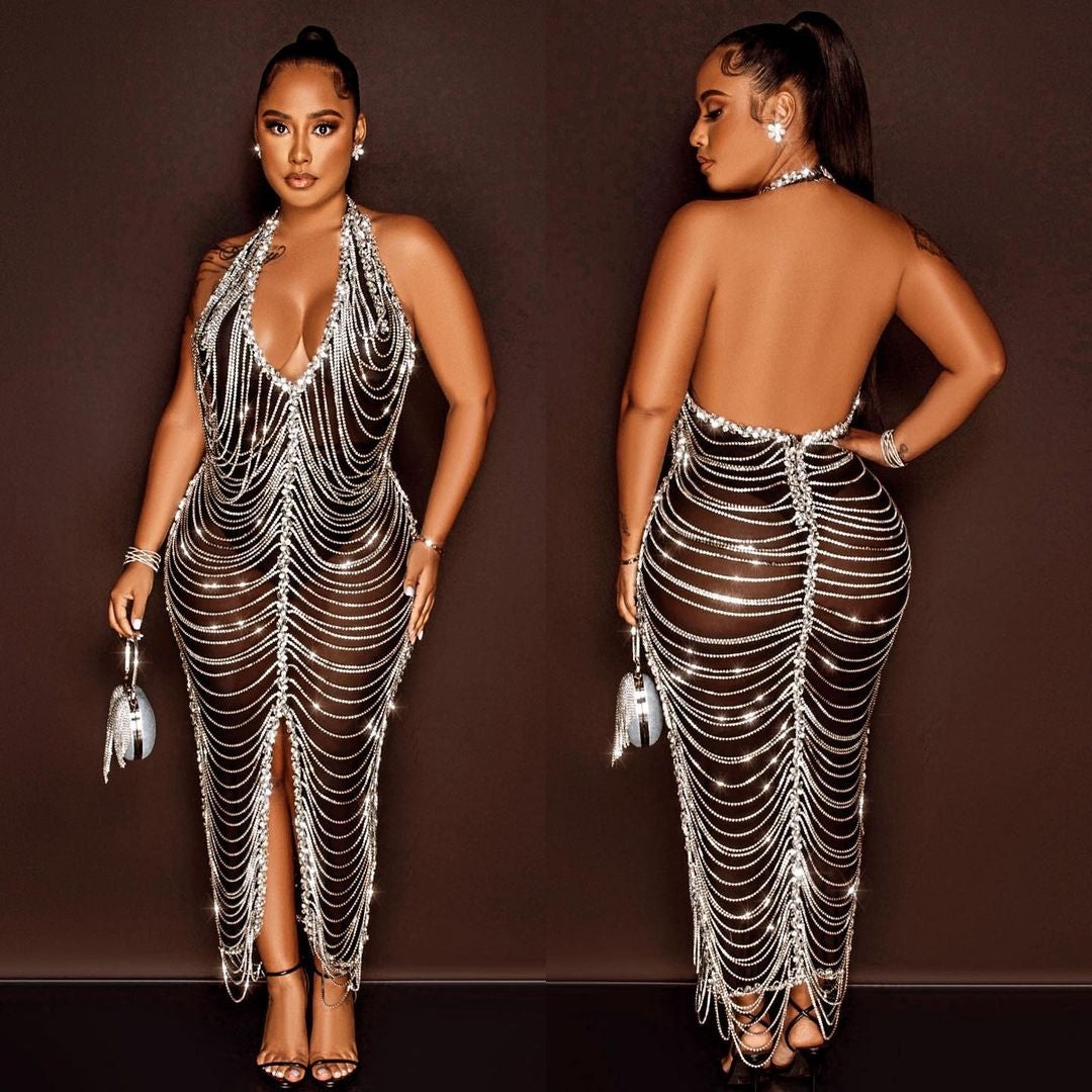 Dripped In Diamonds Dress