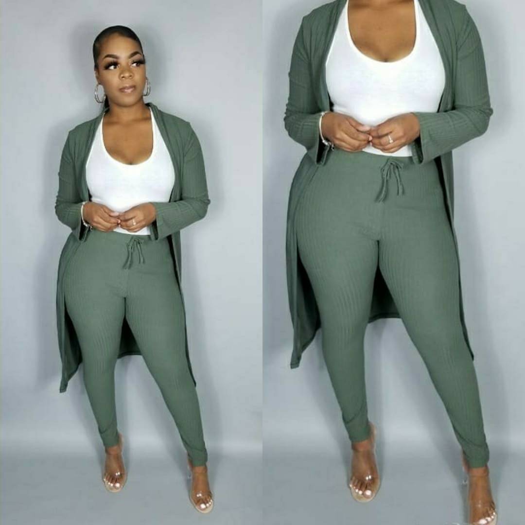Sophie Cardigan Leggings Set