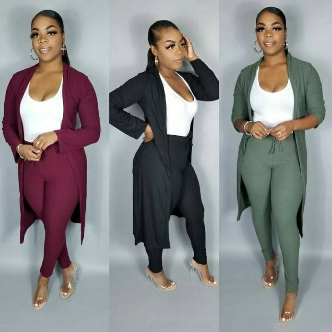 Sophie Cardigan Leggings Set