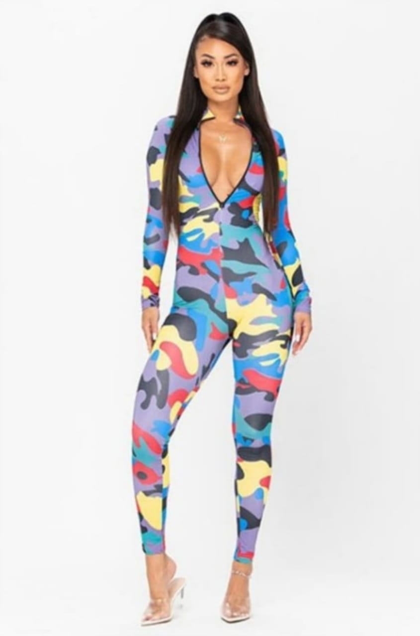 Active Camouflage Jumpsuit