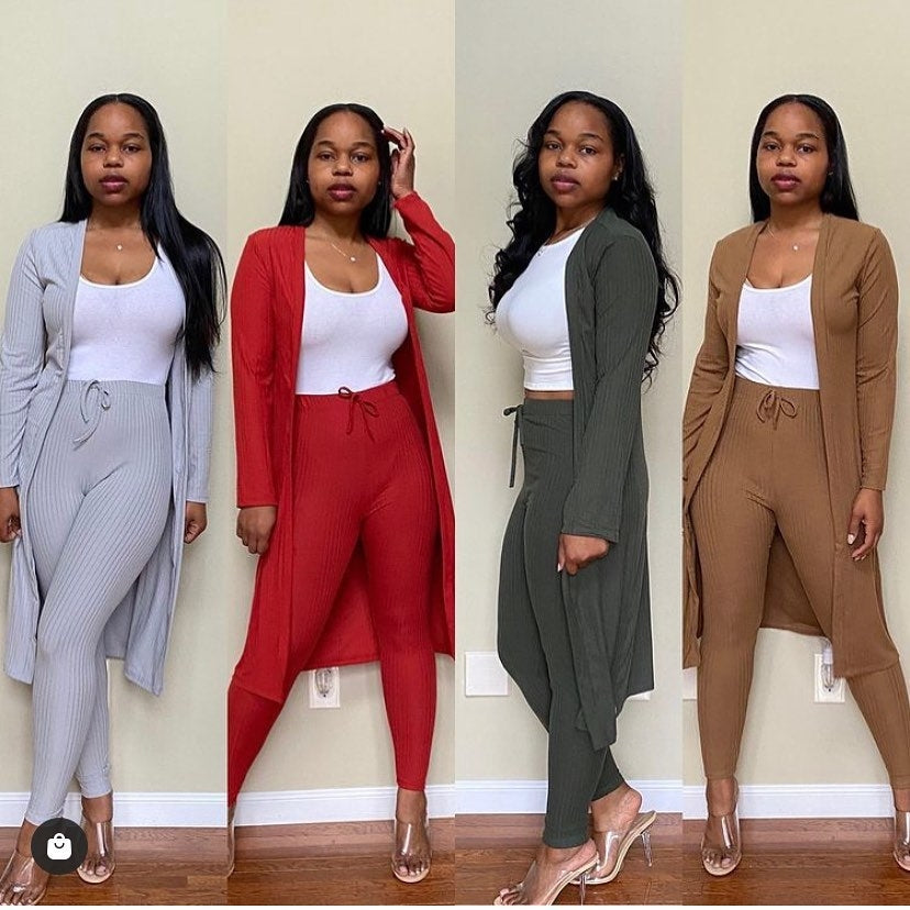 Sophie Cardigan Leggings Set