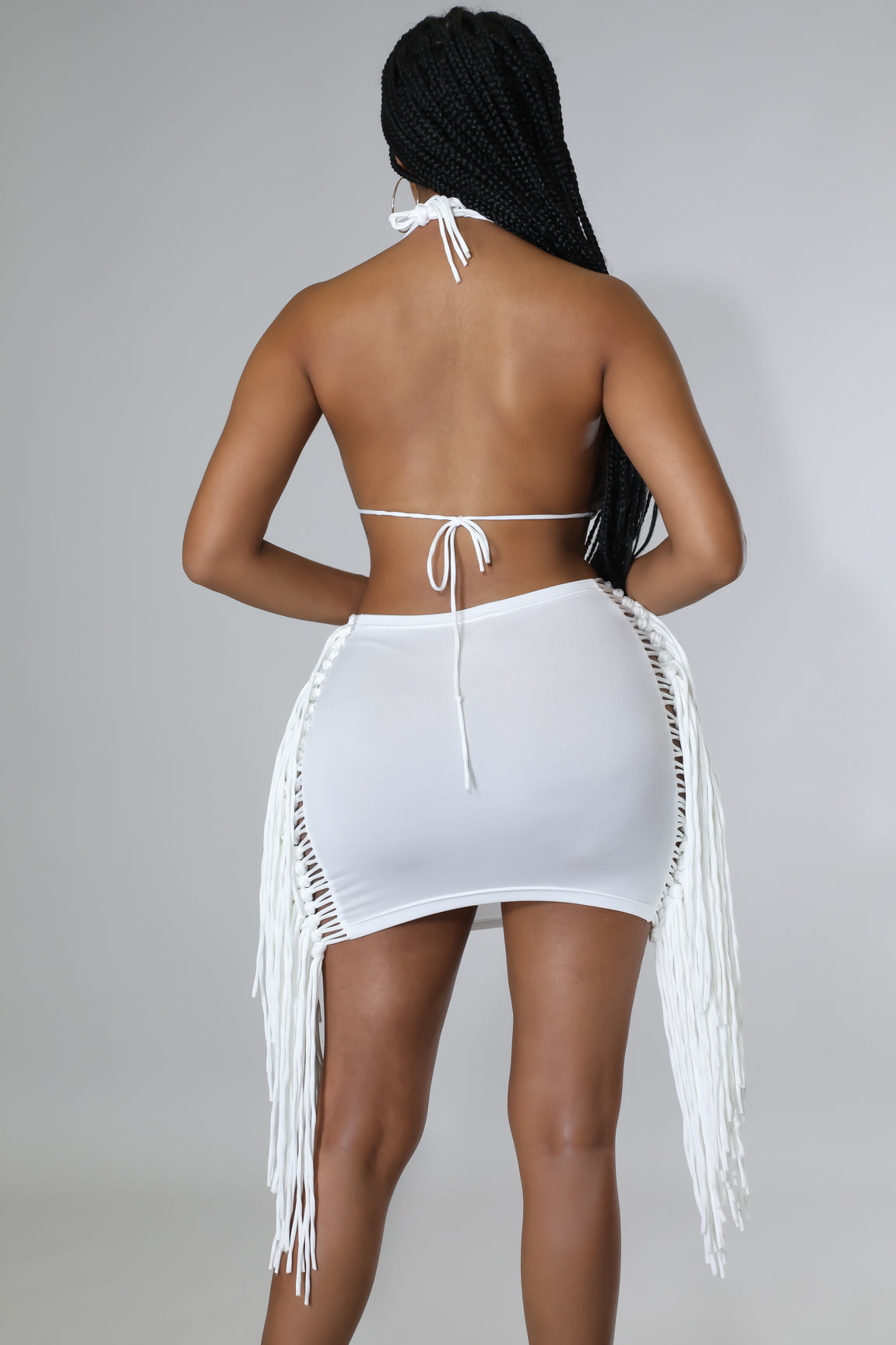 No Flaws Fringe Dress