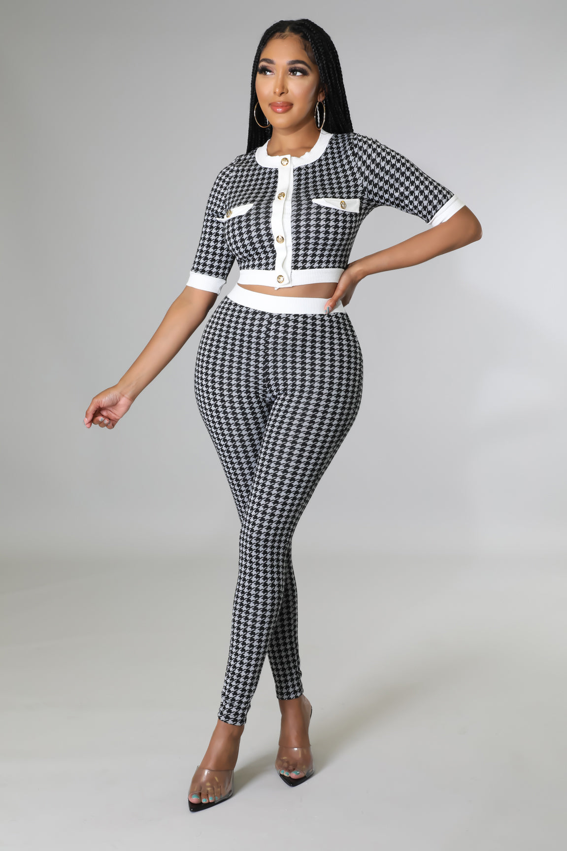 Downtown Lunch Legging Set