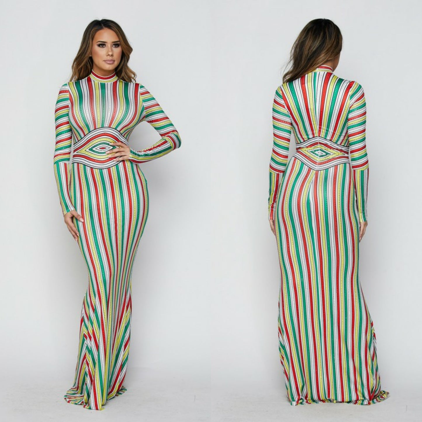 Evon Rhinestone Dress