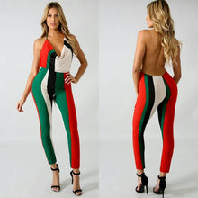 Load image into Gallery viewer, Amber Stripe Jumpsuit
