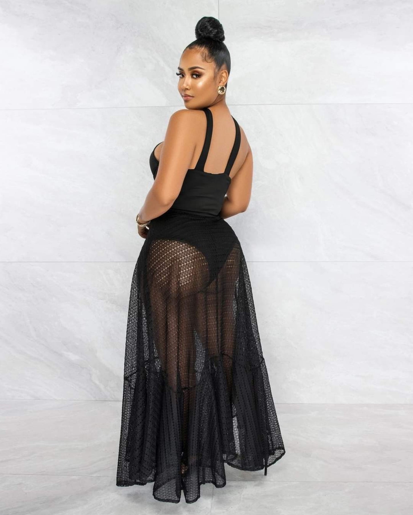 All Black Dress