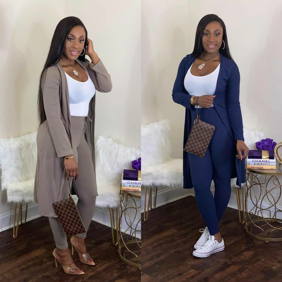 Sophie Cardigan Leggings Set