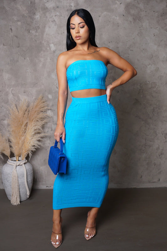 Miami Vibe Skirt Set