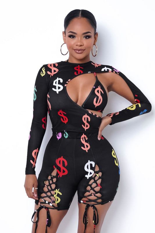 Jackpot Shorts Set