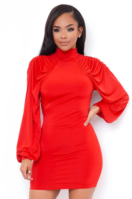 Backless Mini Dress