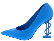 Load image into Gallery viewer, Priceless Blue Heels
