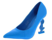 Load image into Gallery viewer, Priceless Blue Heels
