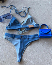 Load image into Gallery viewer, Color Block Swimsuit
