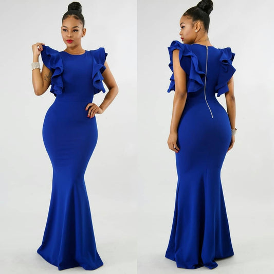 Butterfly Ruffles Dress