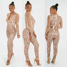 Load image into Gallery viewer, Janice Sequin Jumpsuit

