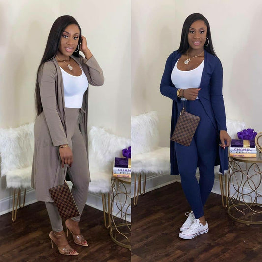 Sophie Cardigan Leggings Set