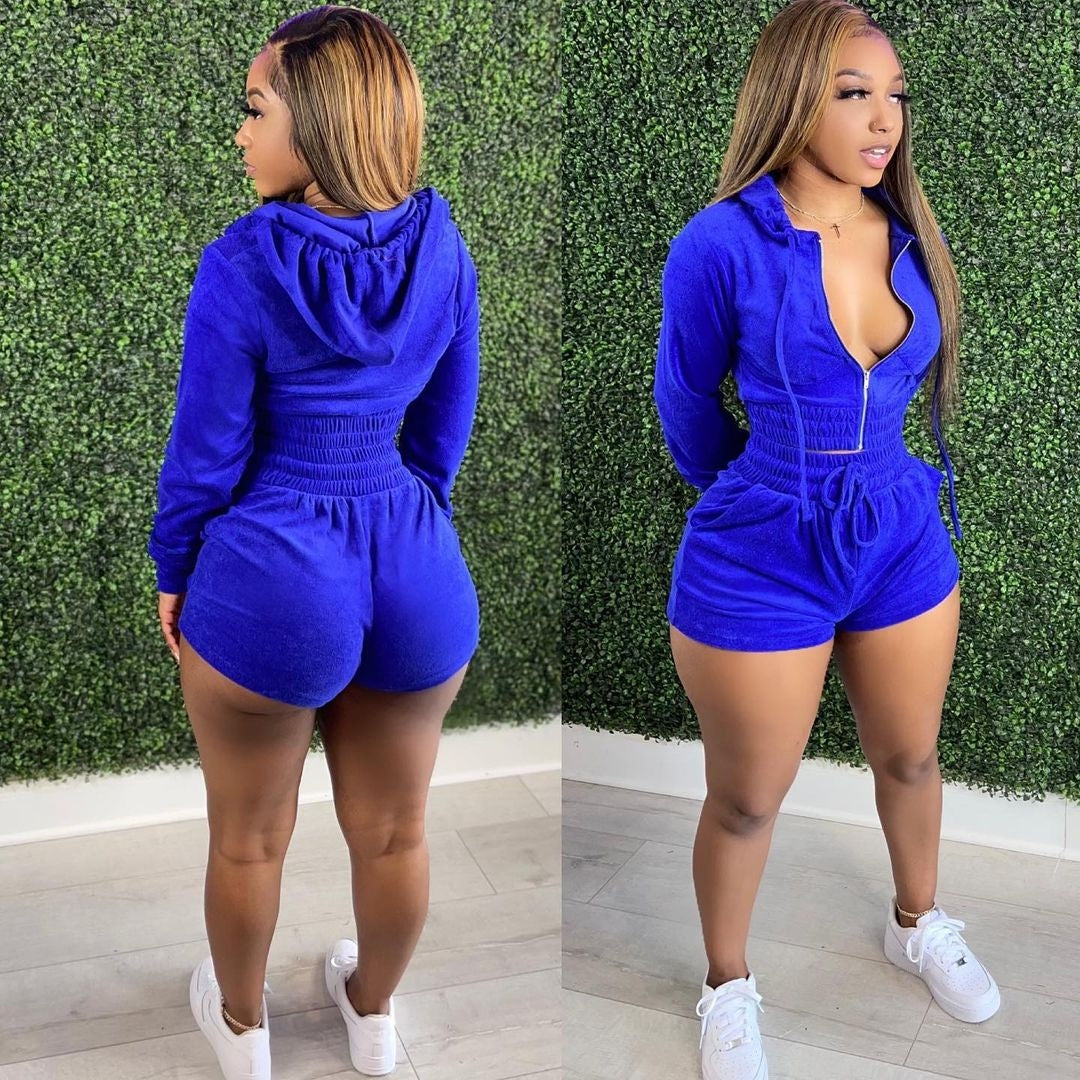 Getting Cozy Short Set
